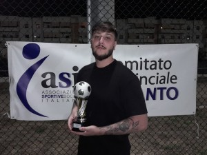 Miglior Realizzatore Serie A 2023/24 SEBASTIO ANTONIO (ASD LUCKY SQUAD)