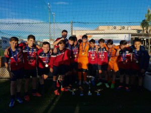 PRIMO CLASSIFICATO CATEGORIA ESORDIENTI ASD VIRTUS TARANTO