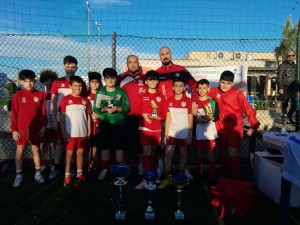 SECONDO CLASSIFICATO  CATEGORIA ESORDIENTI ASD FORTITUDO GROTTAGLIE