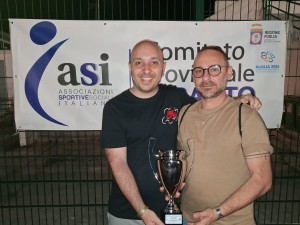 SECONDO CLASSIFICATO COPPA CAMPIONI 2025/26 ASD MY FRIENDS LA 106